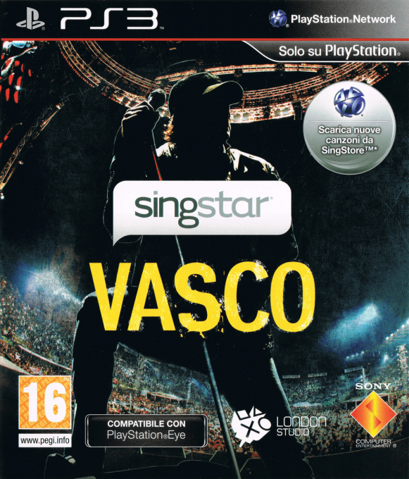 SingStar Vasco box art