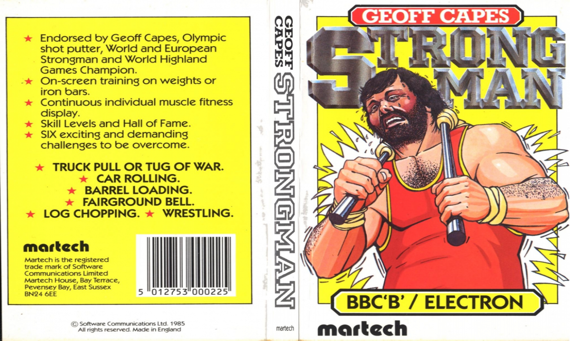 Geoff Capes Strong Man — box-texture (EU)