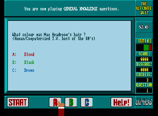 The Ultimate Quiz — ss (WOR)