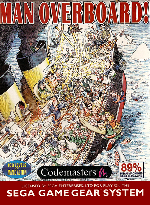 S.S. Lucifer - Man Overboard box art