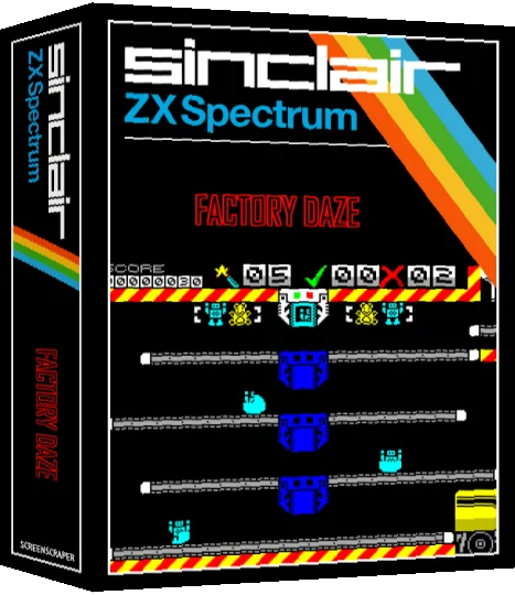 Factory Daze — box-3D (SS)