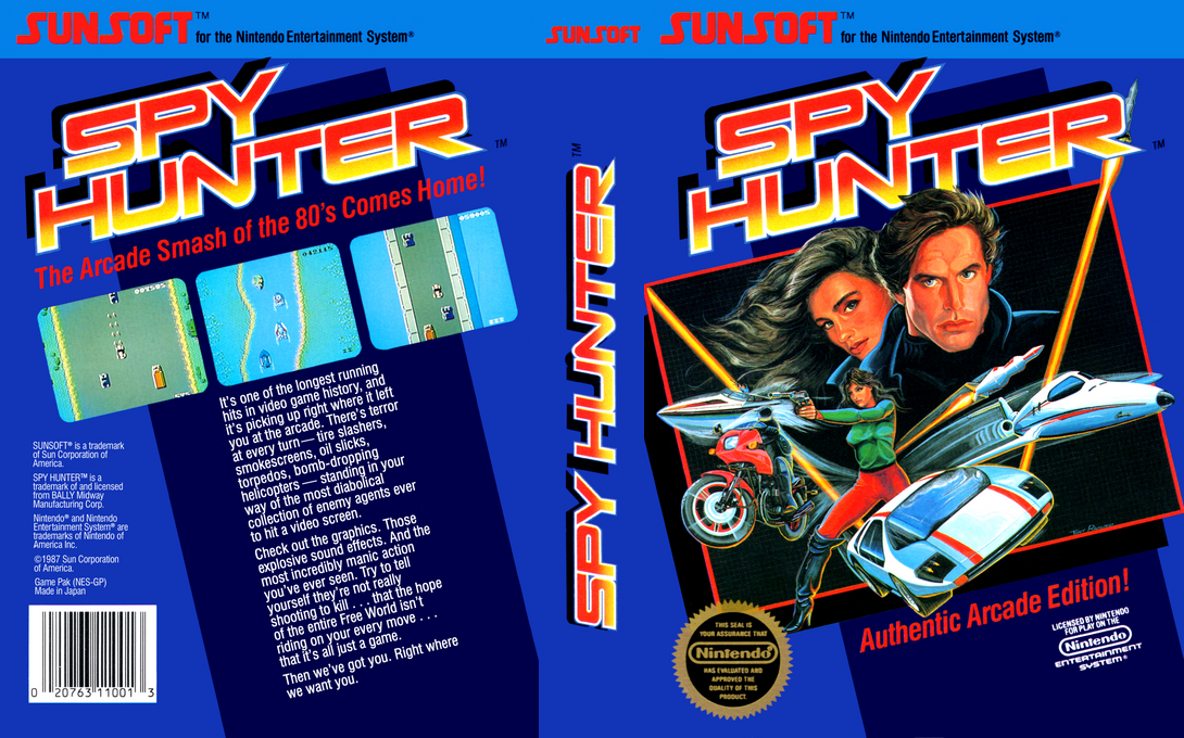 Spy Hunter — box-texture (US)