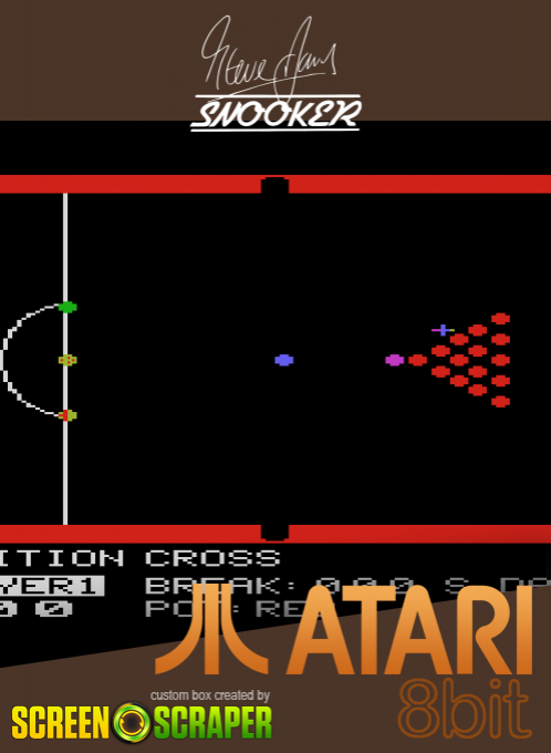 Steve Davis Snooker — box-2D (SS)