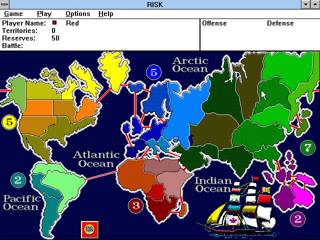 The Computer Edition of Risk: The World Conquest Game — ss (WOR)