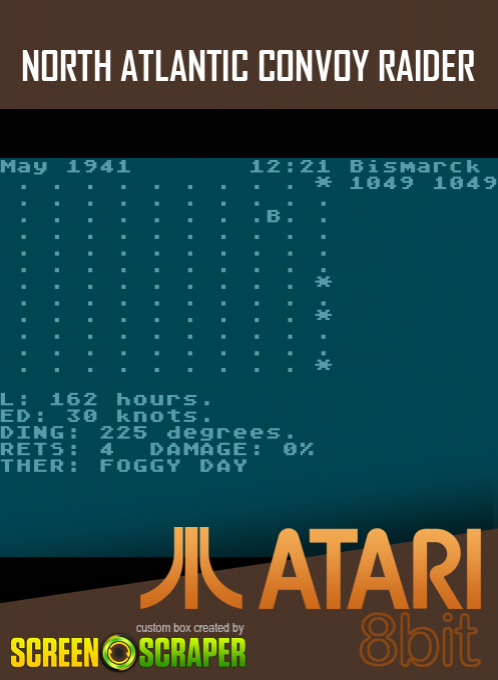 North Atlantic Convoy Raider — box-2D (SS)