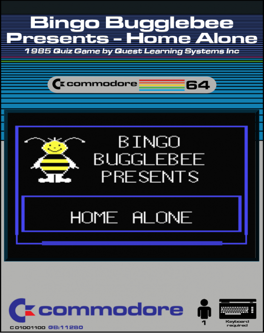 Bingo Bugglebee Presents - Home Alone box art