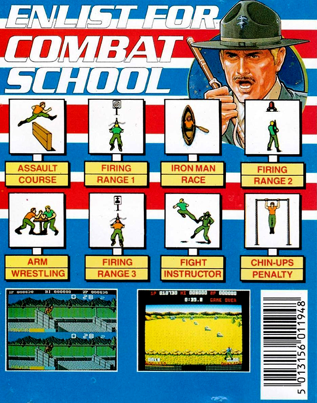 Combat School — box-2D-back (EU)