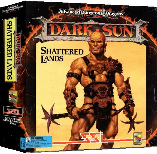 Dark Sun - Shattered Lands — box-3D (US)