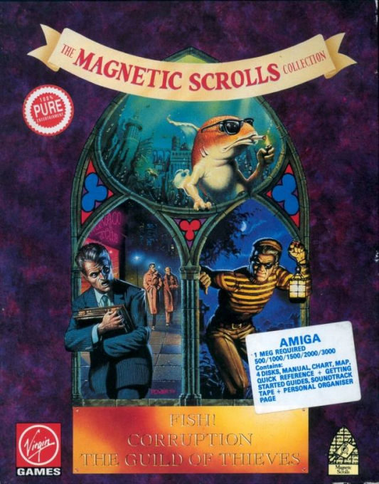 Magnetic Scrolls Collection Vol. 1, The box art