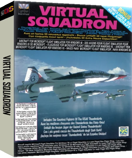 Virtual Squadron — box-3D (EU)