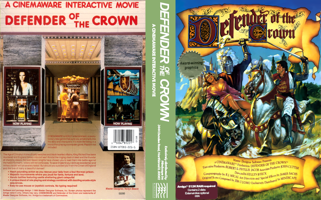Defender of the Crown — box-texture (US)