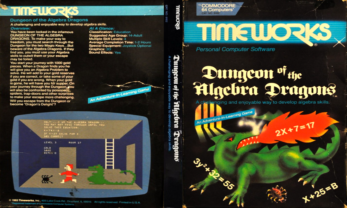 The Algebra Dragons — box-texture (US)