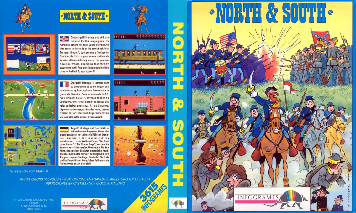 North And South (Infogrames) — box-texture (EU)