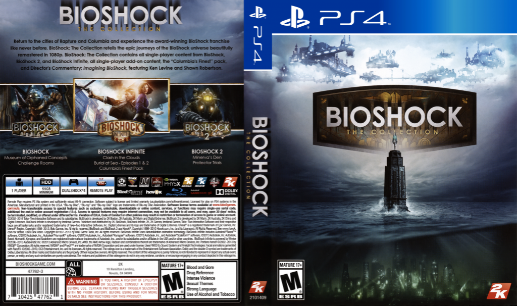 BioShock - The Collection — box-texture (US)