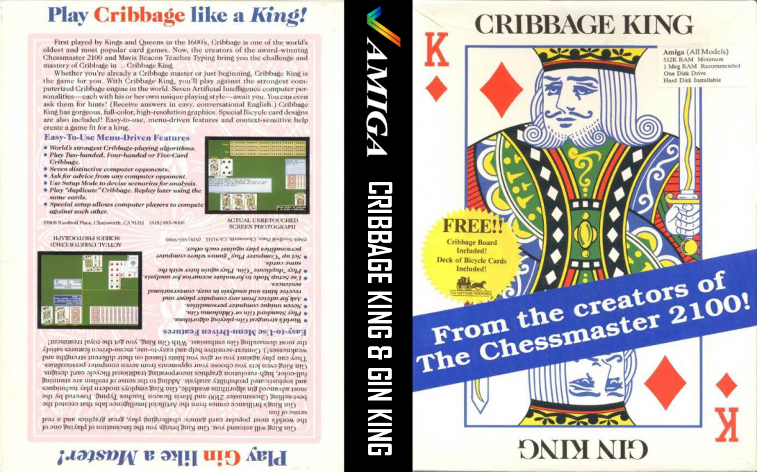 Cribbage King + Gin King — box-texture (WOR)
