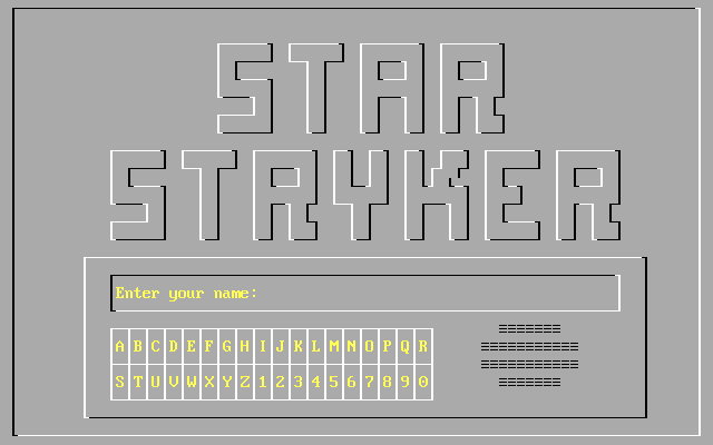 Star Stryker — sstitle (WOR)