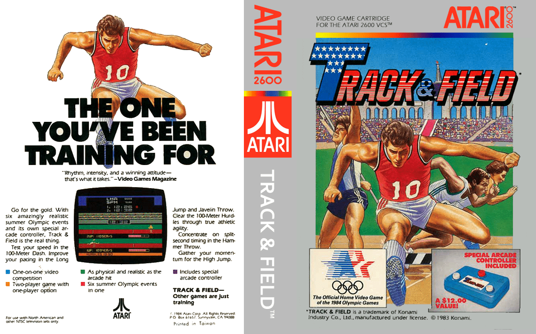 Track And Field — box-texture (US)