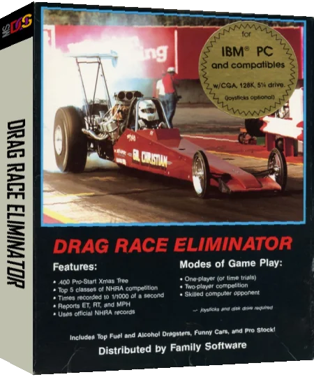Drag Race Eliminator — box-3D (US)