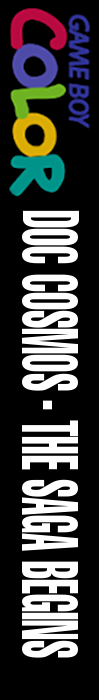 Doc Cosmos - The Saga Begins — box-2D-side (WOR)