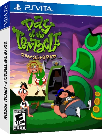 Day of the Tentacle Remastered — box-3D (US)