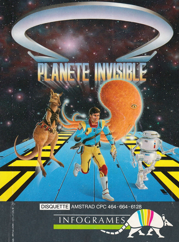 Omega Planete Invisible box art