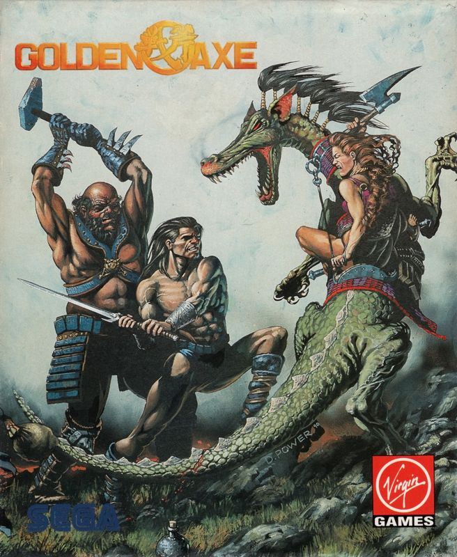 Golden Axe — box-2D (EU)