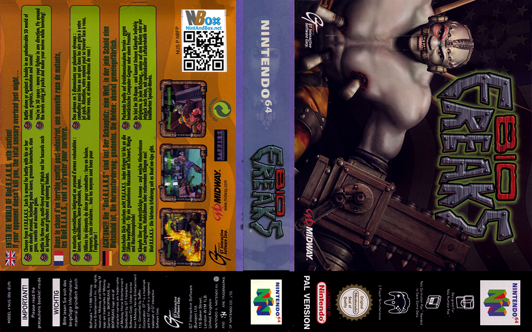 Bio F.R.E.A.K.S. — box-texture (EU)