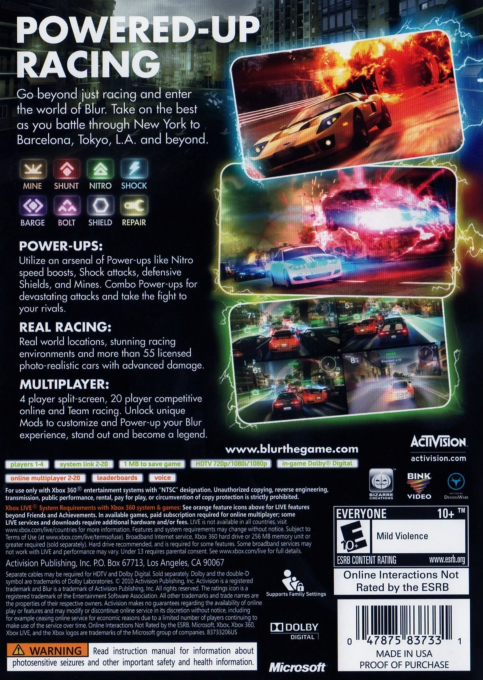 Blur — box-2D-back (US)