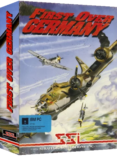 First Over Germany — box-3D (US)