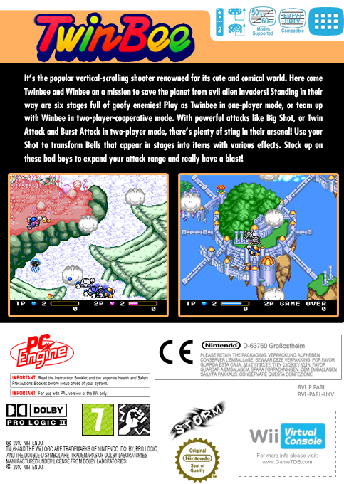 Detana!! Twinbee — box-2D-back (EU)