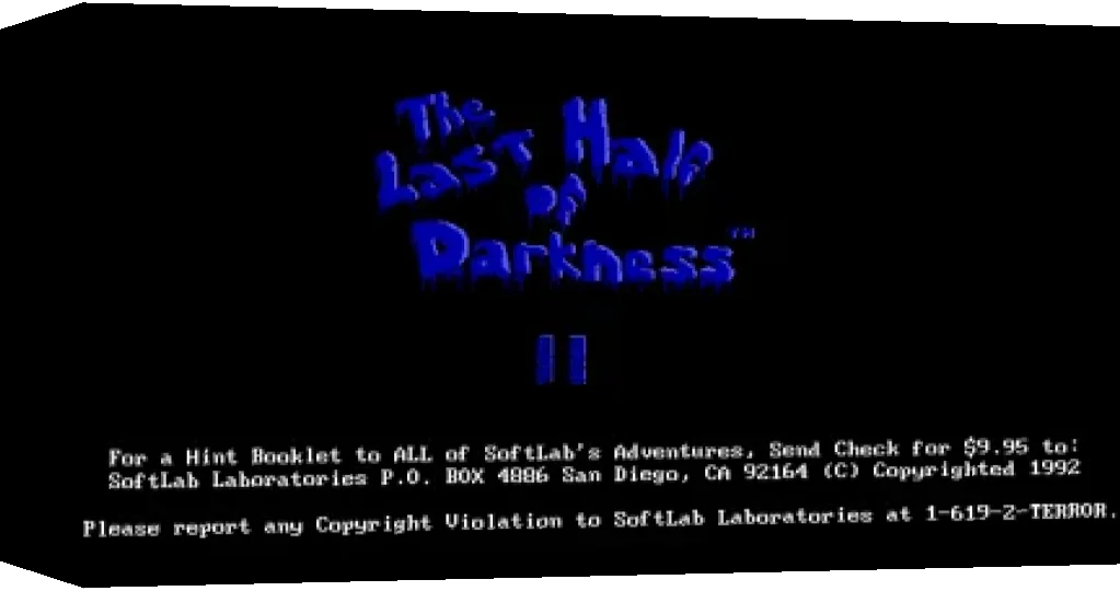 Last Half Of Darkness II — box-3D (WOR)