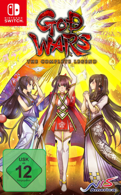 God Wars The Complete Legend — box-2D (DE)