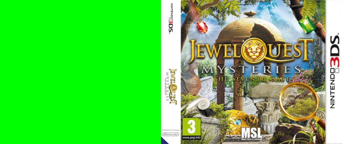 Jewel Quest Mysteries 3 - The Seventh Gate — box-texture (EU)