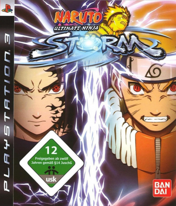 Naruto - Narutimate Storm — box-2D (DE)