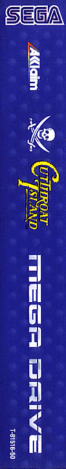 Cutthroat Island — box-2D-side (EU)