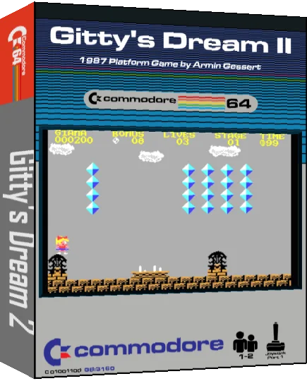 Gitty's Dream II — box-3D (CUS)