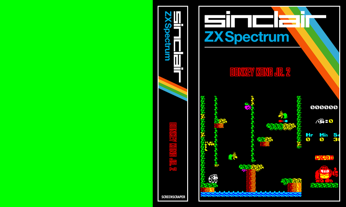Donkey Kong Jr. II — box-texture (SS)