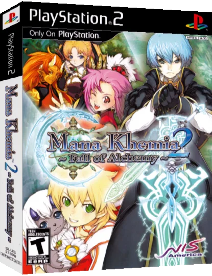 Mana-Khemia 2 - Ochita Gakuen to Renkinjutsushitachi — box-3D (US)