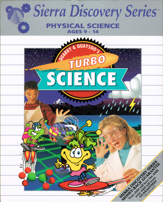 Quarky And Quaysoo's Turbo Science box art