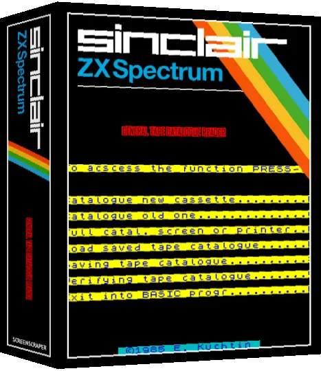 General Tape Catalogue Reader — box-3D (SS)