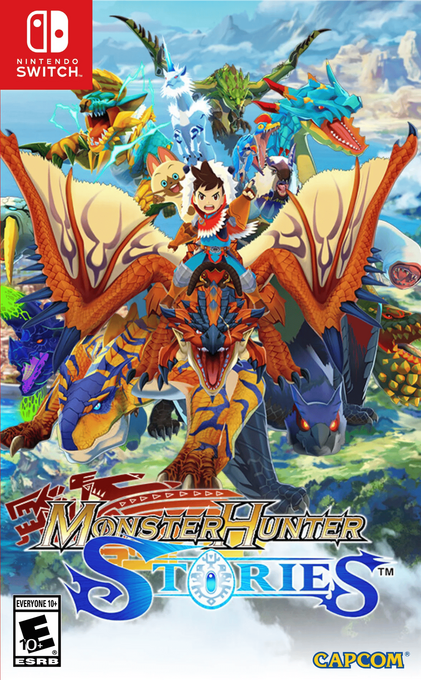 Monster Hunter Stories box art