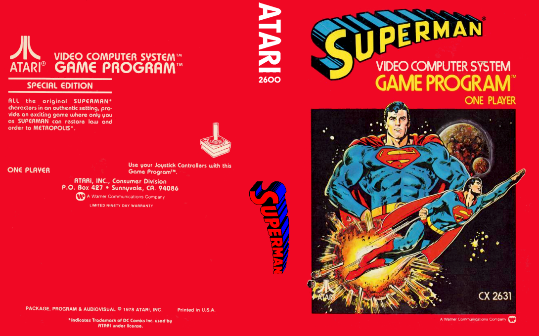 Superman — box-texture (US)