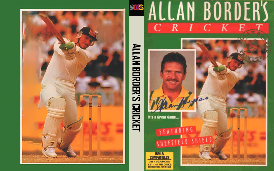 Allan Border's Cricket — box-texture (AU)