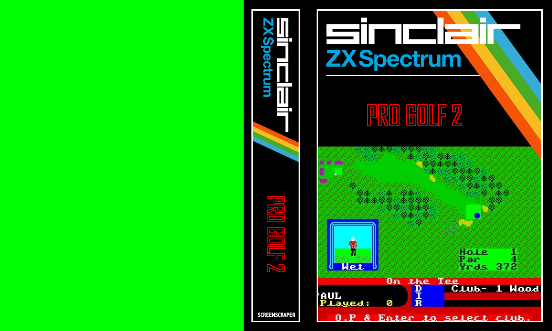 Pro Golf II — box-texture (SS)