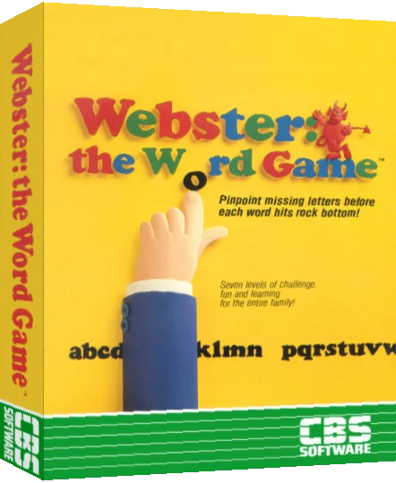Webster - The Word Game — box-3D (US)