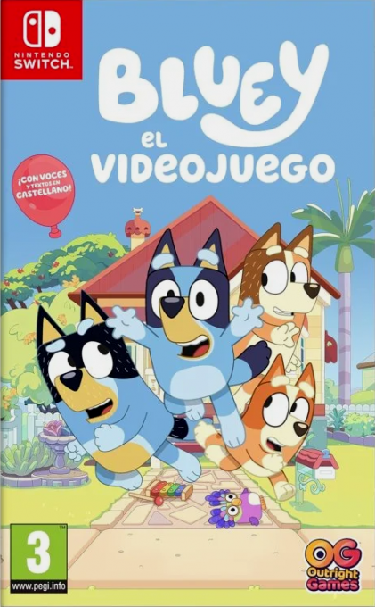 Bluey - The Videogame — box-2D (EU)