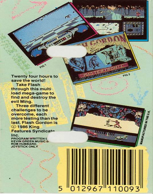 Flash Gordon — box-2D-back (EU)