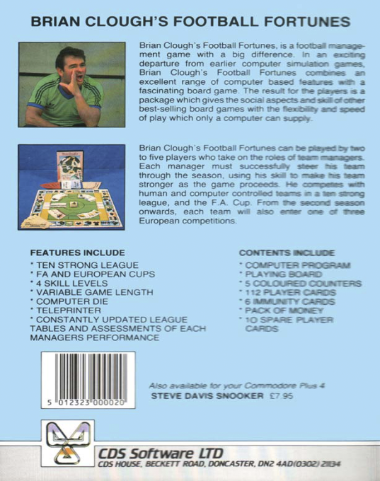 Brian Clough's Football Fortunes — box-2D-back (WOR)