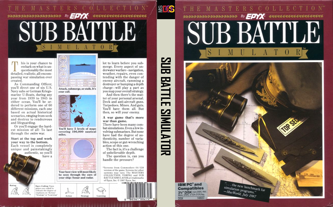 Sub Battle Simulator — box-texture (US)