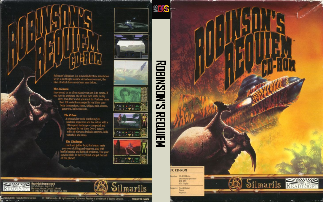 Robinson's Requiem — box-texture (US)
